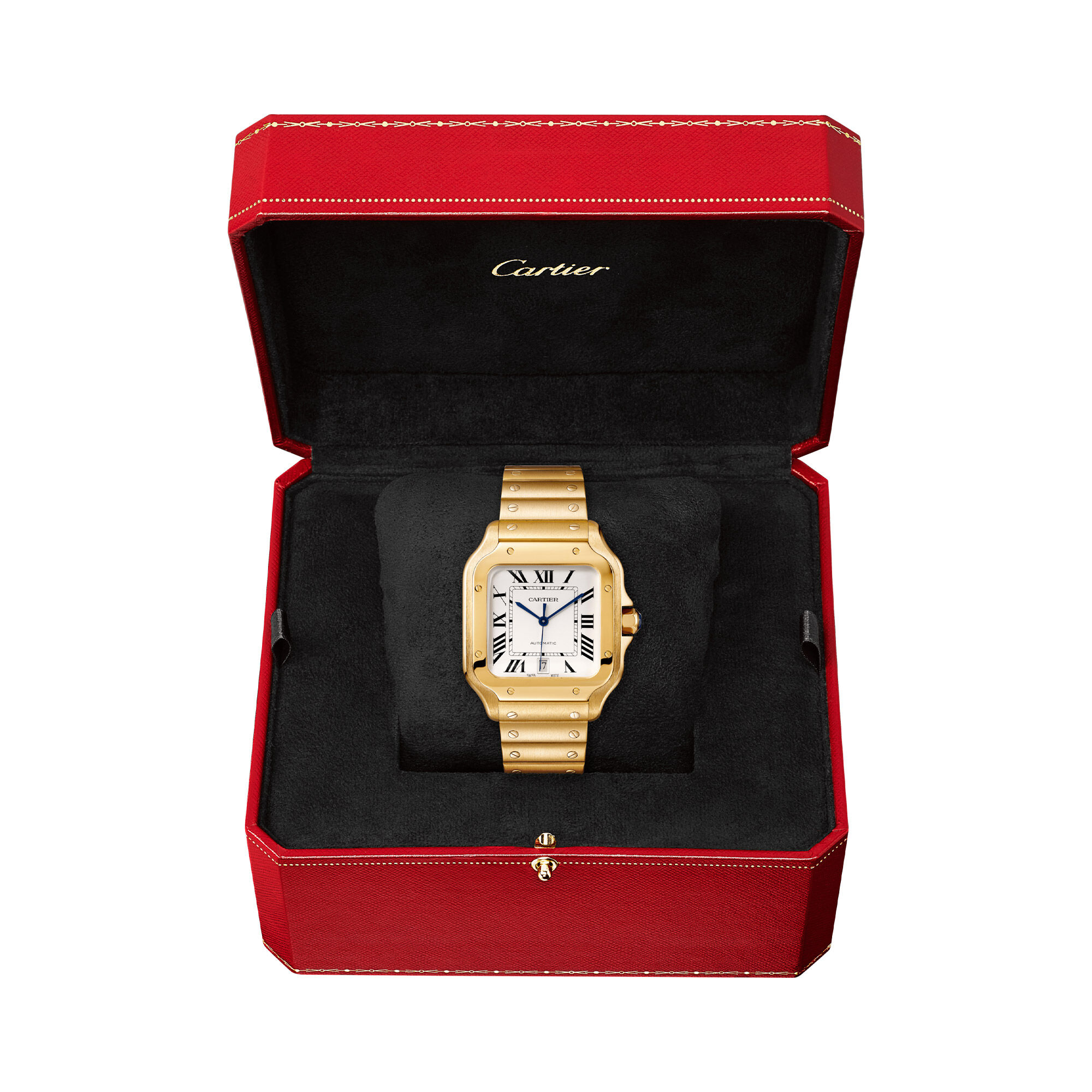 Cartier santos dumont white gold deals